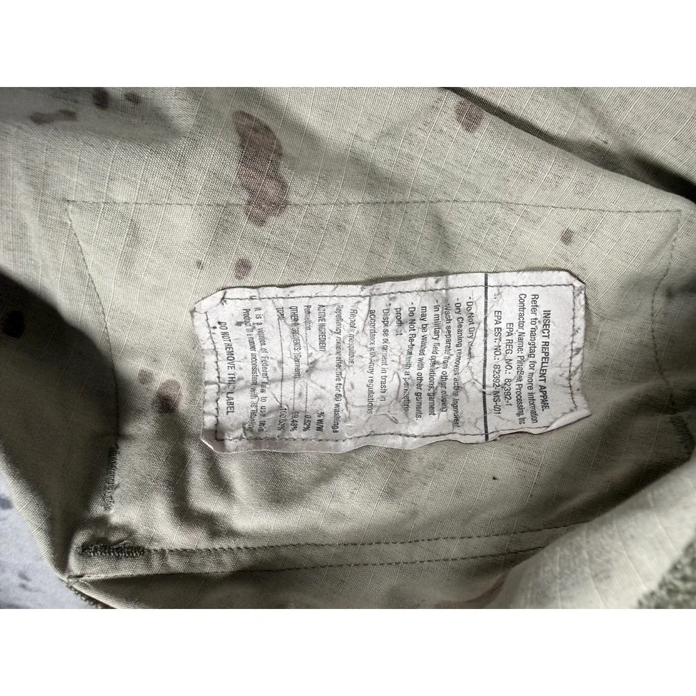 US Army OCP MultiCam ACU Combat Coat Jacket Small X-Long Original Uniform